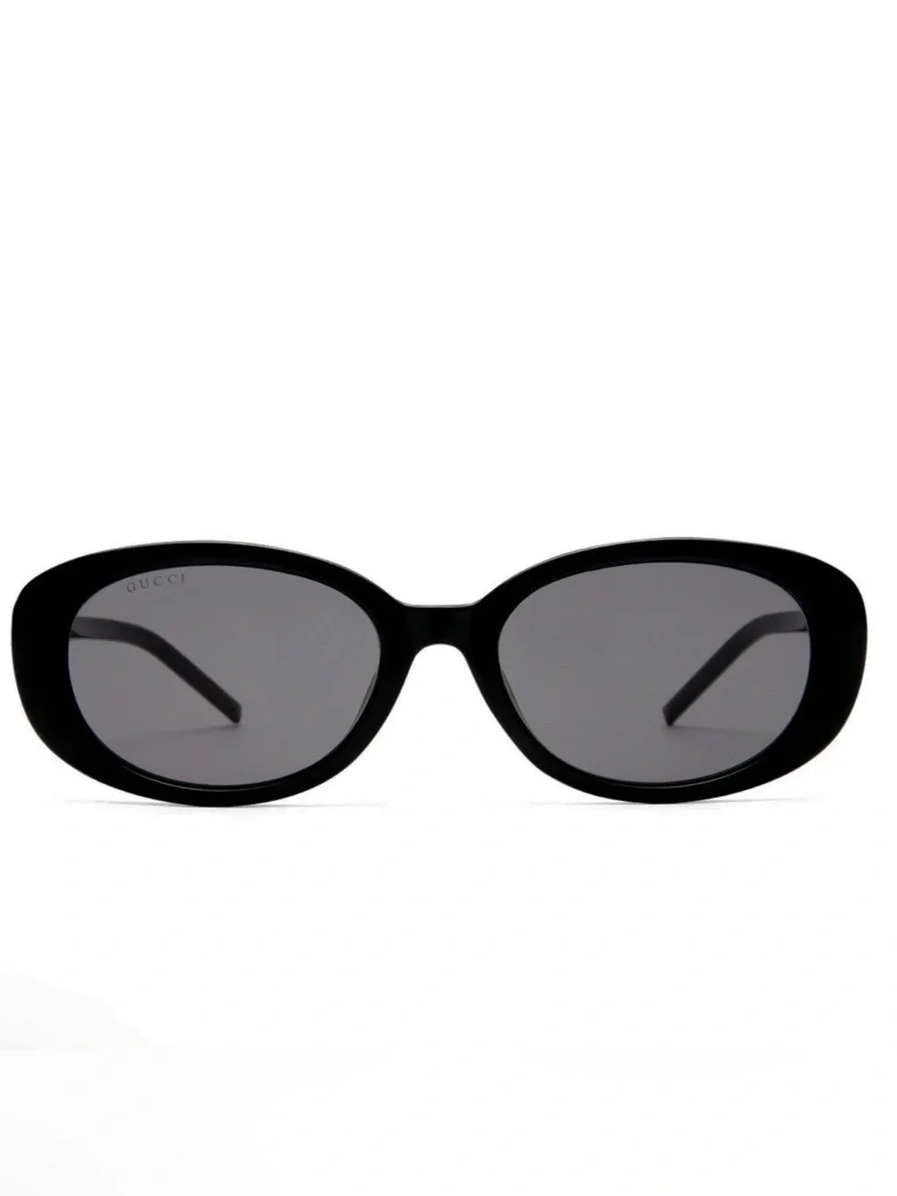 NEW Gucci Women Sunglasses Shiny Black  Oval AUTHENTIC GG1684SA 001 W/CASE $680